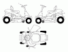 Poulan / Weed Eater PB38 (96022001700) - Poulan Pro 38" Rear-Engine Riding Mower (2011-10) Ersatzteile DECALS
