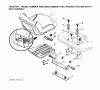 Poulan / Weed Eater PBGT26H54 (96042011101) - Poulan Pro Lawn Tractor (2010-04) Ersatzteile SEAT