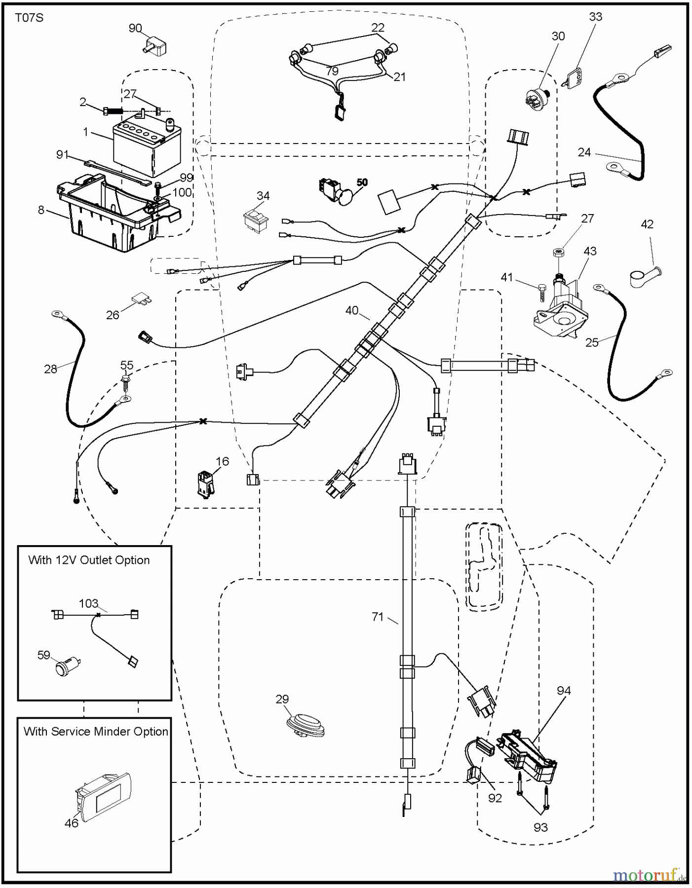  Poulan / Weed Eater Rasen und Gartentraktoren PBLGT26H54 (96042014001) - Poulan Pro Lawn Tractor (2012-08) ELECTRICAL