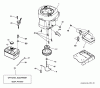 Poulan / Weed Eater PO12530LT (96041021301) - Poulan Lawn Tractor (2012-01) Ersatzteile ENGINE