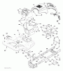 Poulan / Weed Eater PO10530LT (96048003900) - Poulan Lawn Tractor (2012-03) Ersatzteile CHASSIS ENCLOSURES