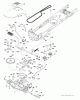 Poulan / Weed Eater PO10530LT (96048003900) - Poulan Lawn Tractor (2012-03) Ersatzteile DRIVE