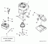 Poulan / Weed Eater PO10530LT (96048003900) - Poulan Lawn Tractor (2012-03) Ersatzteile ENGINE