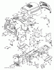 Poulan / Weed Eater PO12597RB (96061034900) - Poulan Lawn Tractor (2012-11) Ersatzteile CHASSIS ENCLOSURES