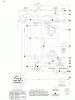 Poulan / Weed Eater PO12597RB (96061034900) - Poulan Lawn Tractor (2012-11) Ersatzteile SCHEMATIC