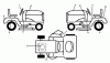 Poulan / Weed Eater PO14538LT (96012012300) - Poulan Lawn Tractor (2011-08) Ersatzteile DECALS