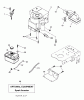 Poulan / Weed Eater PO14538LT (96012012300) - Poulan Lawn Tractor (2011-08) Ersatzteile ENGINE