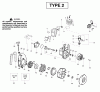 Poulan / Weed Eater B1750LE (Type 2) - Weed Eater Blower Ersatzteile Engine Type 2