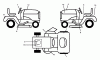 Poulan / Weed Eater PO14538LT (96018000301) - Poulan Lawn Tractor (2011-08) Ersatzteile DECALS