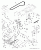 Poulan / Weed Eater PO14538LT (96018000301) - Poulan Lawn Tractor (2011-08) Ersatzteile DRIVE