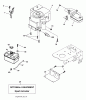 Poulan / Weed Eater PO14538LT (96018000301) - Poulan Lawn Tractor (2011-08) Ersatzteile ENGINE