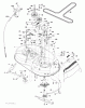 Poulan / Weed Eater PO14538LT (96018000301) - Poulan Lawn Tractor (2011-08) Ersatzteile MOWER DECK / CUTTING DECK