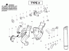 Poulan / Weed Eater B1750LE (Type 2) - Weed Eater Blower Ersatzteile Housing Type 2