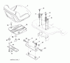 Poulan / Weed Eater PO10530LT (96048003900) - Poulan Lawn Tractor (2012-03) Ersatzteile SEAT