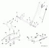 Poulan / Weed Eater PO15538LT (96018000501) - Poulan Lawn Tractor (2011-08) Ersatzteile MOWER LIFT / DECK LIFT