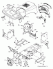Poulan / Weed Eater PO17542LT (96012011000) - Poulan Lawn Tractor (2010-09) Ersatzteile CHASSIS ENCLOSURES