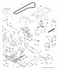 Poulan / Weed Eater PO17542LT (96012011000) - Poulan Lawn Tractor (2010-09) Ersatzteile DRIVE