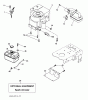 Poulan / Weed Eater PO17542LT (96012011001) - Poulan Lawn Tractor (2011-03) Ersatzteile ENGINE