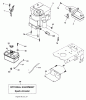Poulan / Weed Eater PO17542LT (96012011002) - Poulan Lawn Tractor (2011-08) Ersatzteile ENGINE