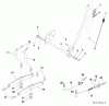Poulan / Weed Eater PO17542LT (96012011002) - Poulan Lawn Tractor (2011-08) Ersatzteile MOWER LIFT / DECK LIFT