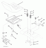 Poulan / Weed Eater PO17542LT (96012011002) - Poulan Lawn Tractor (2011-08) Ersatzteile SEAT