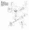 Poulan / Weed Eater BP400 - Poulan Pro Blower Ersatzteile Engine Assembly