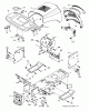 Poulan / Weed Eater PB17542LT (96012012600) - Poulan Pro Lawn Tractor (2012-08) Ersatzteile CHASSIS ENCLOSURES
