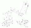 Poulan / Weed Eater PB17542LT (96012012600) - Poulan Pro Lawn Tractor (2012-08) Ersatzteile MOWER LIFT / DECK LIFT