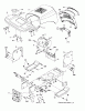 Poulan / Weed Eater PB19542LT (96012012200) - Poulan Pro Lawn Tractor (2011-08) Ersatzteile CHASSIS ENCLOSURES