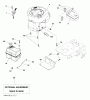Poulan / Weed Eater PB19542LT (96012012200) - Poulan Pro Lawn Tractor (2011-08) Ersatzteile ENGINE