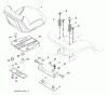 Poulan / Weed Eater PO175A42LT (96048002400) - Poulan Lawn Tractor (2011-09) Ersatzteile SEAT