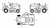 Poulan / Weed Eater PO175A42LT (96048004800) - Poulan Lawn Tractor (2012-11) Ersatzteile DECALS