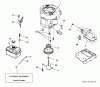 Poulan / Weed Eater PO175A42LT (96048004800) - Poulan Lawn Tractor (2012-11) Ersatzteile ENGINE