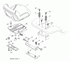 Poulan / Weed Eater PO175A42LT (96048004800) - Poulan Lawn Tractor (2012-11) Ersatzteile SEAT