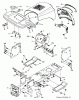 Poulan / Weed Eater PO19542LT (96012012100) - Poulan Lawn Tractor (2011-03) Ersatzteile CHASSIS ENCLOSURES