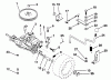 Poulan / Weed Eater PP1036SA - Poulan Pro Lawn Tractor Ersatzteile TRANSAXLE