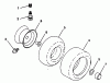 Poulan / Weed Eater PP1036SA - Poulan Pro Lawn Tractor Ersatzteile WHEELS & TIRES