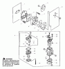 Poulan / Weed Eater BP402LE - Poulan Pro Back Pack Blower Ersatzteile Carburetor Assembly
