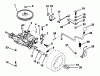 Poulan / Weed Eater PP1136JA - Poulan Pro Lawn Tractor Ersatzteile TRANSAXLE