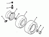 Poulan / Weed Eater PP1136JA - Poulan Pro Lawn Tractor Ersatzteile WHEELS & TIRES