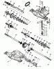 Poulan / Weed Eater PP11536KA - Poulan Pro Lawn Tractor Ersatzteile DANA TRANSAXLE MODEL NUMBER 4360-78