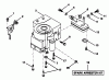 Poulan / Weed Eater PP11536KA - Poulan Pro Lawn Tractor Ersatzteile ENGINE