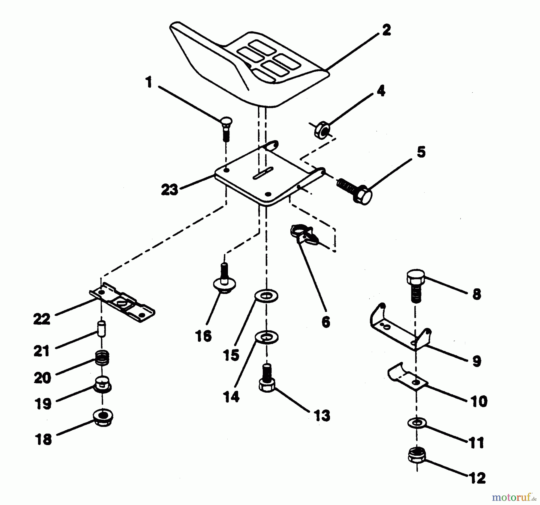  Poulan / Weed Eater Rasen und Gartentraktoren PP11536K - Poulan Pro Lawn Tractor SEAT