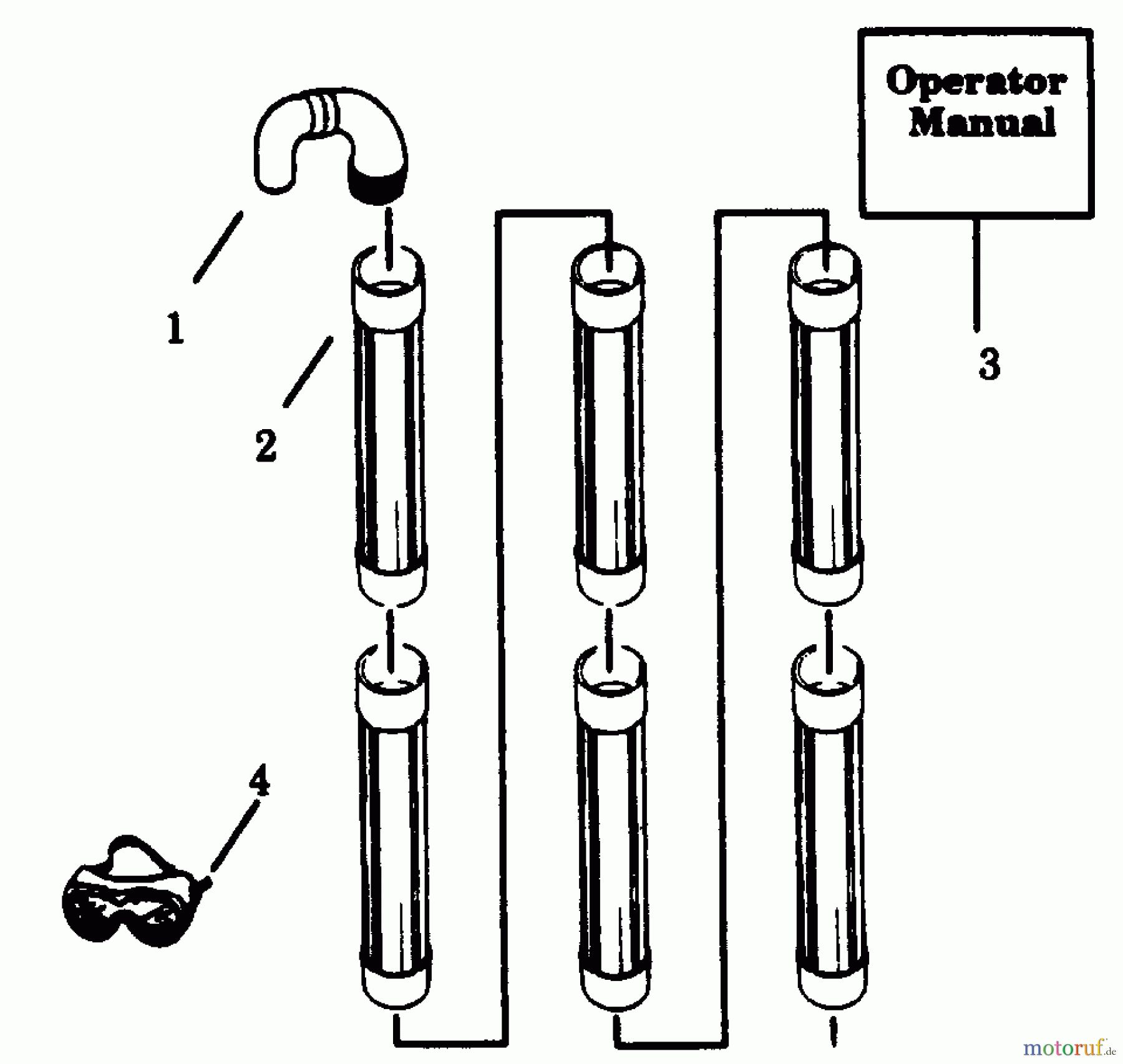 Poulan / Weed Eater Zubehör 5940 - Paramount Gutter Kit Attachment GUTTER ATTACHMENT KIT