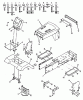 Poulan / Weed Eater PP1242 - Poulan Pro Lawn Tractor Ersatzteile CHASSIS AND ENCLOSURES