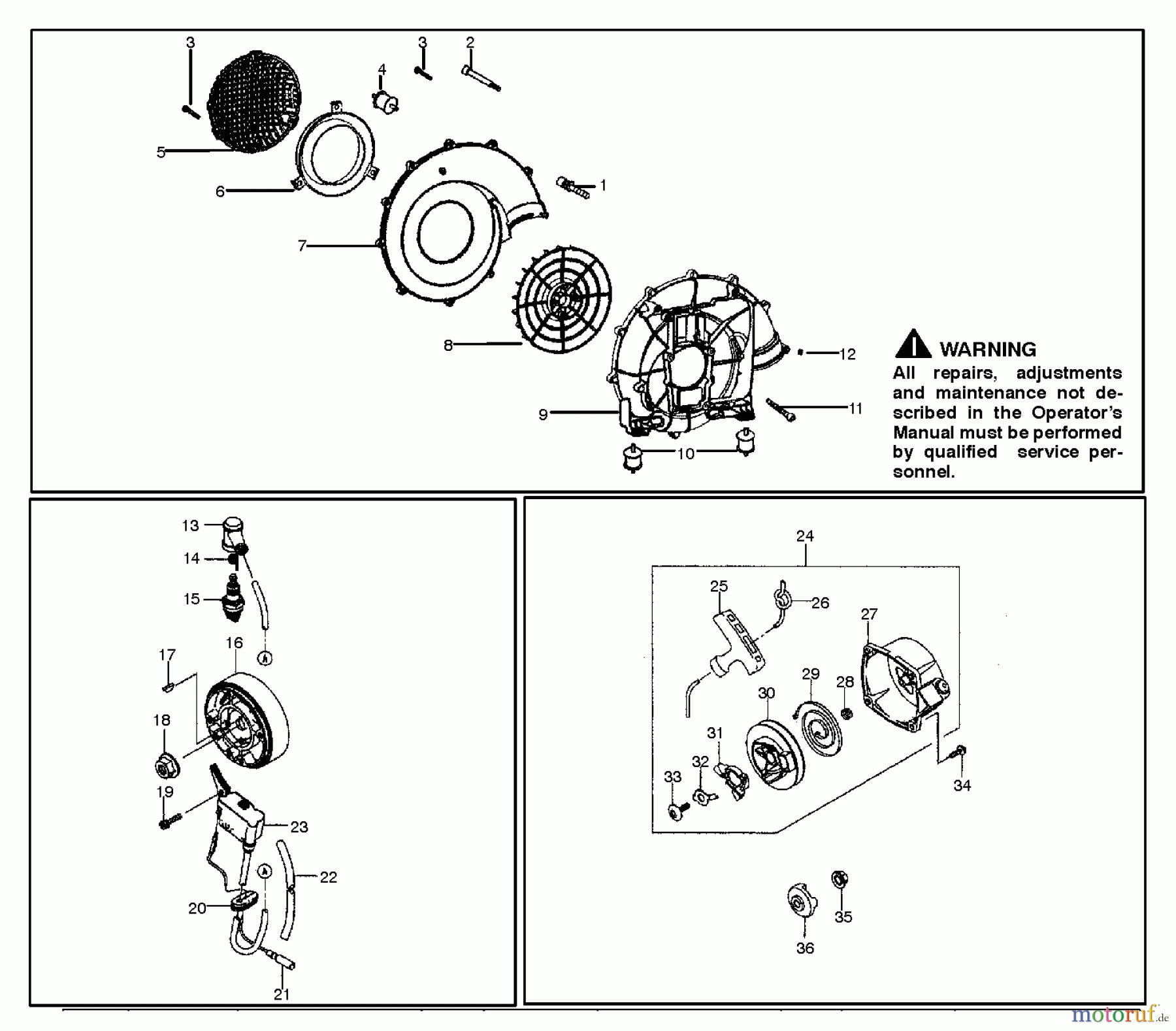 Poulan / Weed Eater Bläser / Sauger / Häcksler / Mulchgeräte BP406 - Poulan Pro Back Pack Blower (2007-06) CHASSIS ENCLOSURES