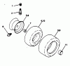 Poulan / Weed Eater PP12542JA - Poulan Pro Lawn Tractor Ersatzteile WHEELS & TIRES