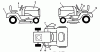 Poulan / Weed Eater PP125H42JA - Poulan Pro Lawn Tractor Ersatzteile DECALS