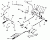 Poulan / Weed Eater PP125R38JA - Poulan Pro Lawn Tractor Ersatzteile BRAKE / REAR MOWER LIFT ASSEMBLY