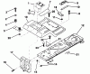 Poulan / Weed Eater PP125R38JA - Poulan Pro Lawn Tractor Ersatzteile FENDER / CHASSIS